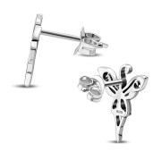 Fairy Silver Stud Earrings, ep283